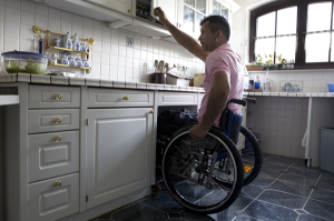 Wheelchair accessible ADA kitchen